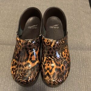 Dansko Professional Animal Print Clogs